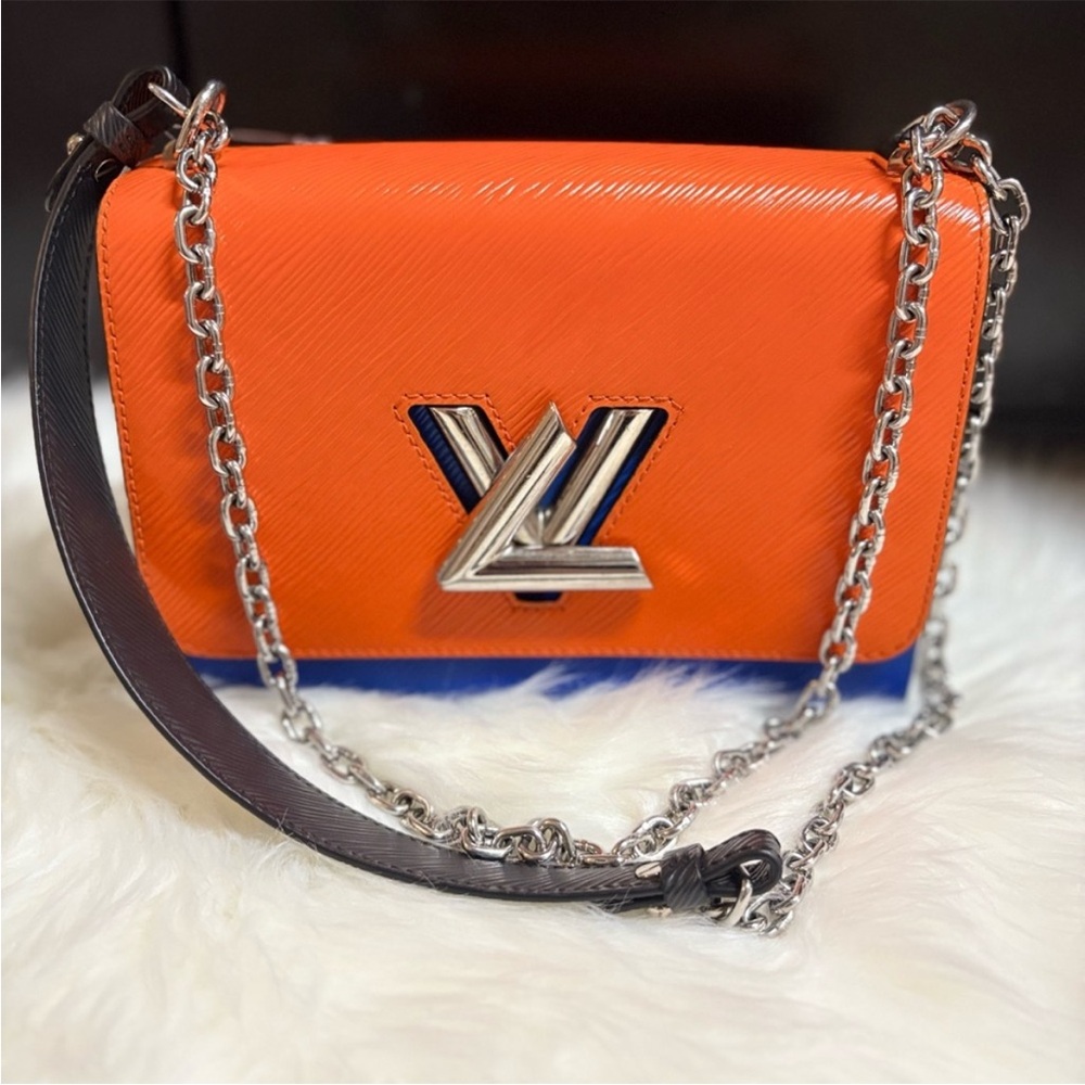 louis vuitton bi-color twist mm epi leather